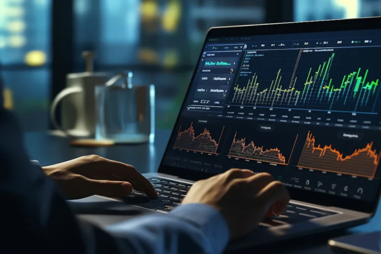 A header image for a blog about the top-searched stock in every state